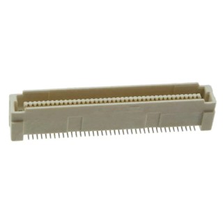 TE Connectivity Free Height Series Straight Surface PCB Header, 40 Contacts, 0.8 mm Pitch, 2 Row, Shrouded 5179031-1