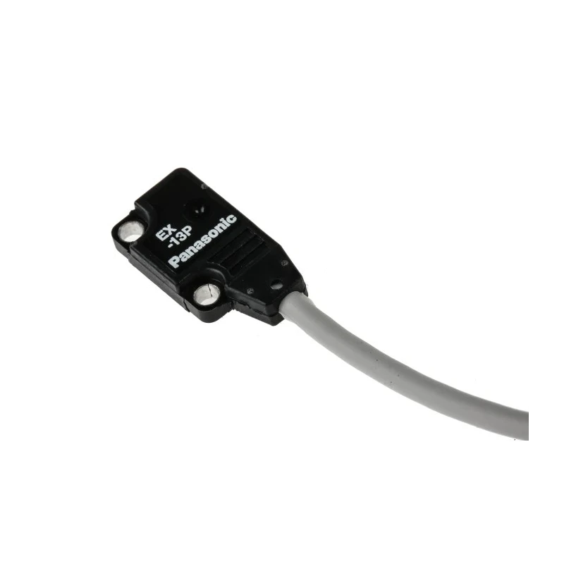 Panasonic Through Beam Photoelectric Sensor, Block Style, 500 mm Detection Range, 24V DC, PNP Output, IP67 Rated EX-13B-PN