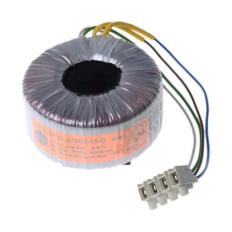 Nuvotem Talema 230 V ac 12 V ac Toroidal Transformer 1 Output 160 VA UL VDE 58-0160-012-D