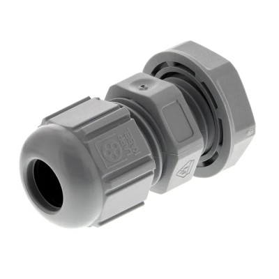 Lapp Polyamide Cable Gland SKINTOP Series 50, M12 Thread Size, 7 mm Max Cable Diameter 53111000+53119000