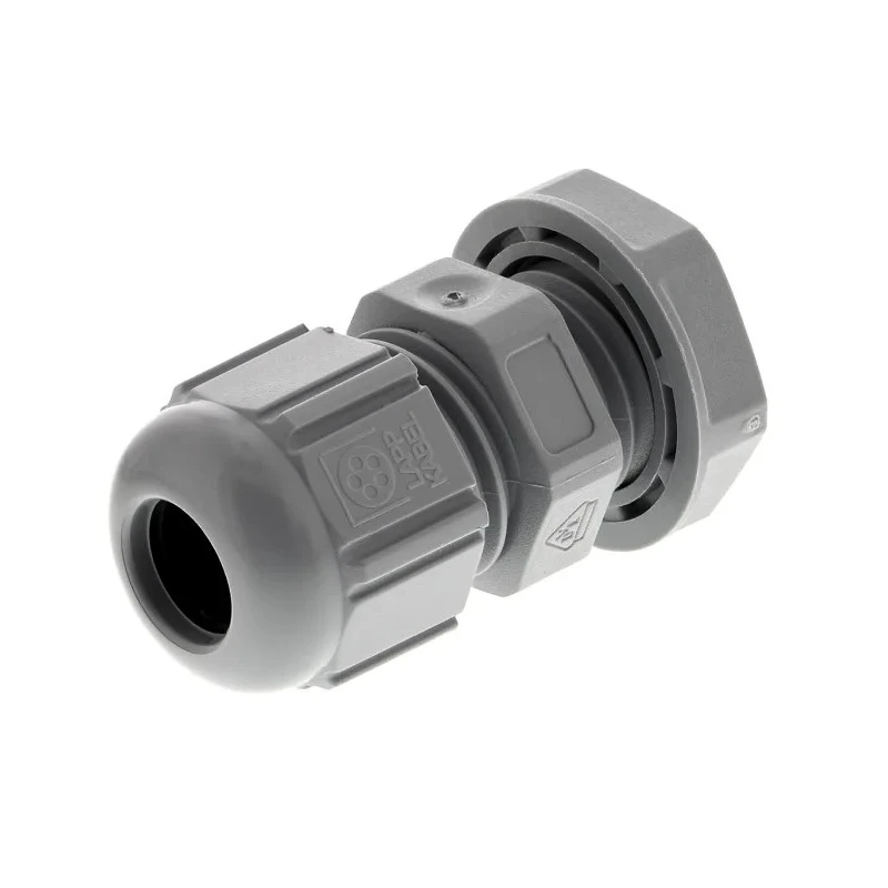 Lapp Polyamide Cable Gland SKINTOP Series 50, M12 Thread Size, 7 mm Max Cable Diameter 53111000+53119000