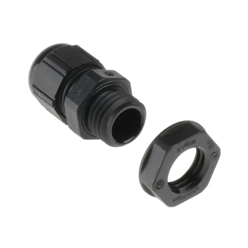 Lapp SKINTOP Series 50 Cable Gland, M12 Thread Size 3.5 to 7mm Cable Diameter 50 Pieces 53111200+53119100