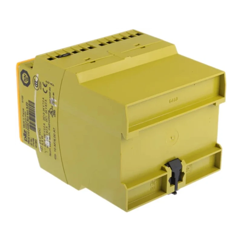 Pilz 24V DC Safety Relay with 6 Safety Contacts and 4 Auxiliary Contacts PNOZ X10 774709