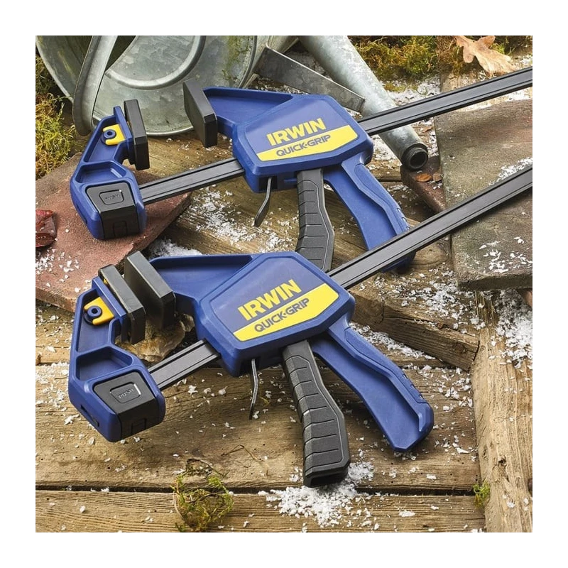 Record 605 mm x 80 mm Quick Clamp Steel One-Handed Bar Clamp T524QCEL7