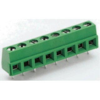 TE Connectivity Buchanan Series 12-Contact 5 mm Pitch 1 Row PCB Terminal Block 1-282836-2