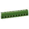 TE Connectivity Buchanan Series PCB Terminal Block 10-Contact 5 mm Pitch 1 Row 300V AC 13.5A 1-282836-0