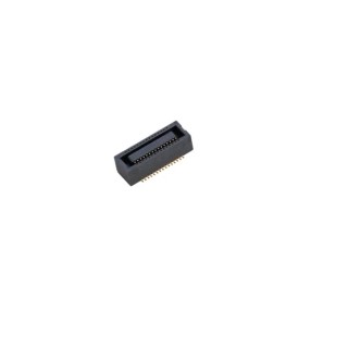 Amphenol Communications Solutions BergStak Series Vertical PCB Socket 30-Contact 2 Row 0.4mm Pitch 10142890-030A3EHLF