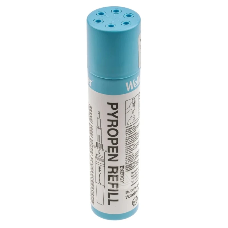 Weller Soldering Accessory Gas Refill 75 ml Capacity for Gaz Iron T0051616099