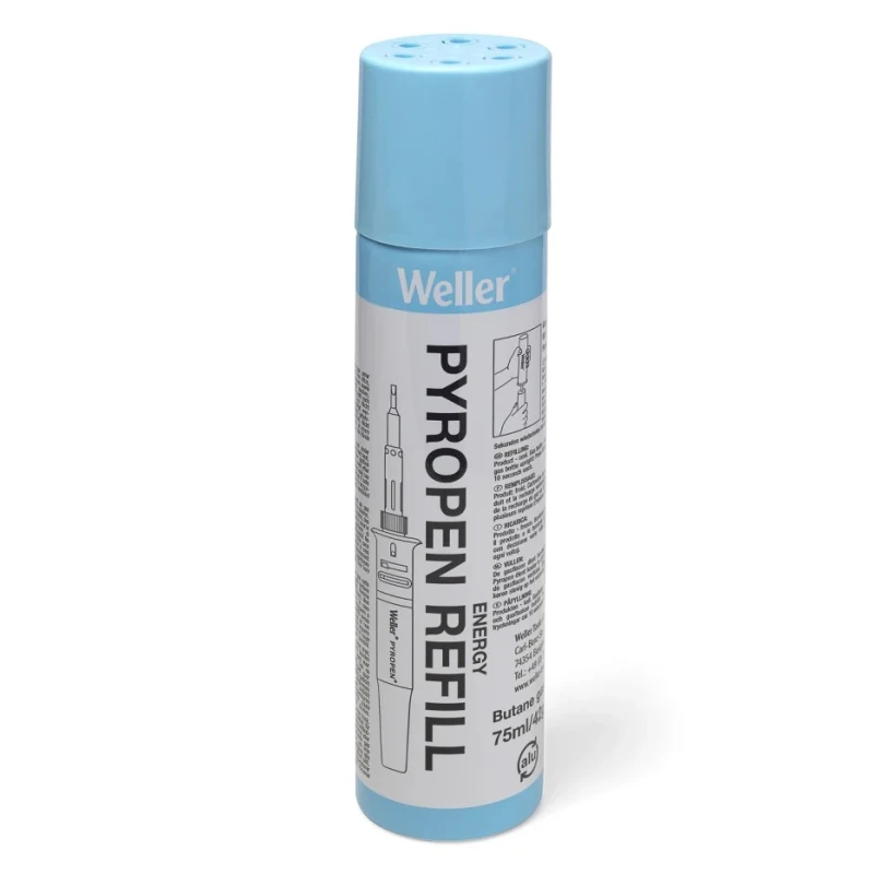 Weller Soldering Accessory Gas Refill 75 ml Capacity for Gaz Iron T0051616099