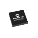 Microchip 8 bit AVR ATtiny1624 Microcontroller 24 MHz 128kB FLASH 32-Pin VQFN AVR128DB32-I/RXB