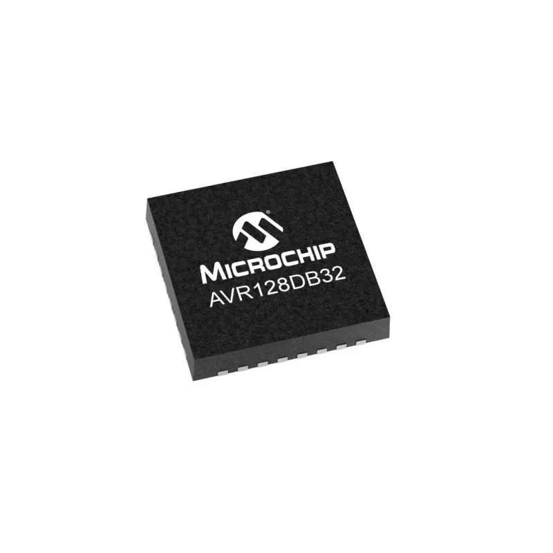 Microchip 8 bit AVR ATtiny1624 Microcontroller 24 MHz 128kB FLASH 32-Pin VQFN AVR128DB32-I/RXB