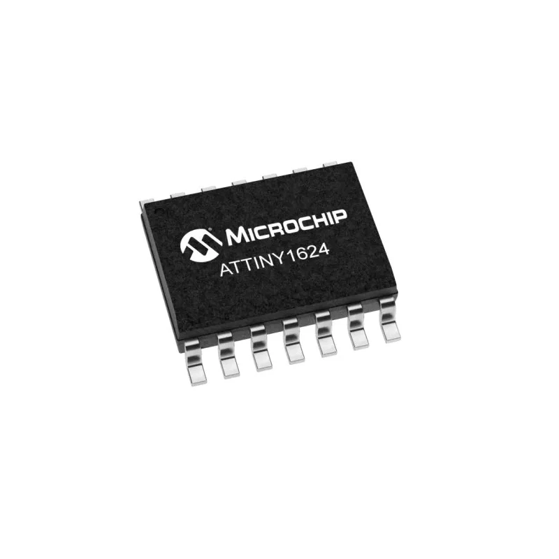 Microchip 8 bit AVR ATTINY1624 Microcontroller 20 MHz 16kB FLASH 14-Pin SOIC ATTINY1624-SSU