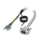 Phoenix Contact Male D-Sub 9-Pin to D-Sub Pin Strip Serial Cable 6m Grey Semi-Rigid Polyvinyl Chloride 2926425