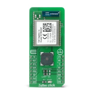 MikroElektronika Communication & Wireless Development Tool with 2.4 GHz ZigBee RF, UART Interface MIKROE-4277