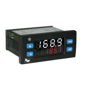 Wachendorff Panel Mount PID Temperature Controller with 1 Input and 3 Output SSR, Relay 230V PID UR3274