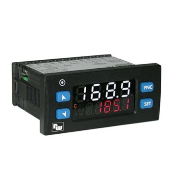 Wachendorff Panel Mount PID Temperature Controller with 1 Input and 3 Output SSR, Relay 230V PID UR3274