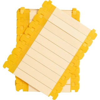 Brady On Yellow Cable Labels 70.99 mm Tape Width, 9 mm Label Length, Compatible with THTTL and PTLTL LC-71X9-B7644-0.1