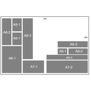 Raaco Transparent Polypropylene Compartment Box 69 mm x 55 mm x 235 mm 119290