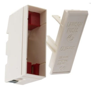 RS PRO 32A Rail Mount Fuse Holder for F1 Fuse, 415V ac 216-5345
