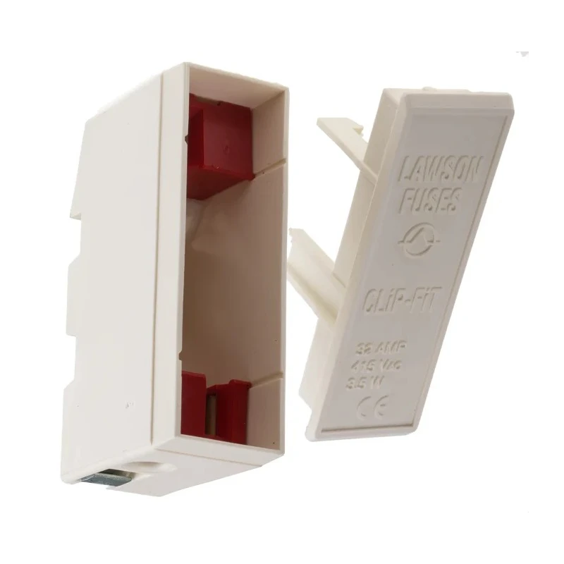 RS PRO 32A Rail Mount Fuse Holder for F1 Fuse, 415V ac 216-5345