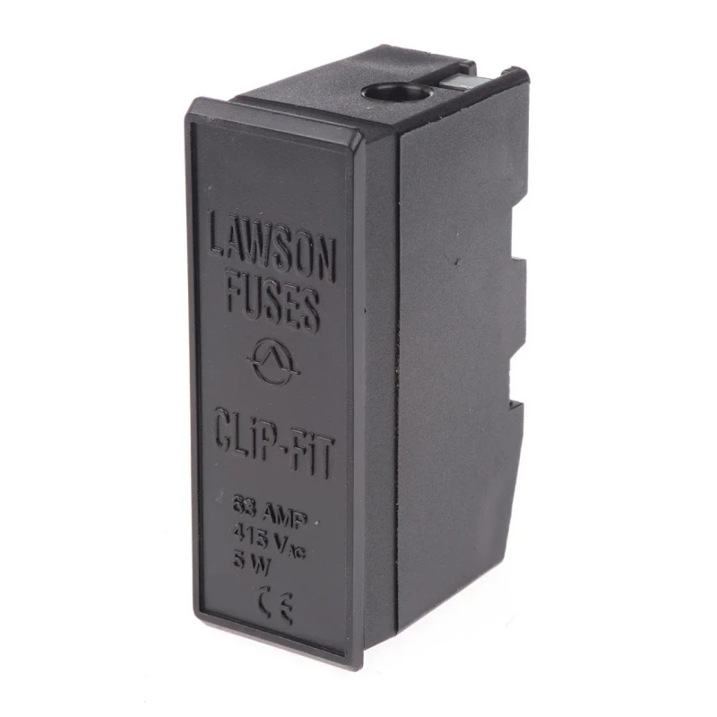 RS PRO 63A Rail Mount Fuse Holder for F2 Compatible Fuse Size, 415V AC 216-5351