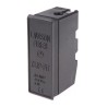 RS PRO 63A Rail Mount Fuse Holder for F2 Compatible Fuse Size, 415V AC 216-5351