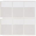 Brady Self Laminating Cable Labels B-427 Series THT-9-427-10, Printable Vinyl, Abrasion Resistant, UL Recognised