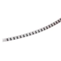 HellermannTyton Helagrip Slide-On Cable Marker Pre-Printed Black "9" Legend, White PVC, Fits 2-5 mm Cable Diameter HGDC2-5