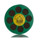 HellermannTyton Helagrip Slide-On Pre-Printed Cable Marker, White Legend "1", 2-5 mm Cable Diameter, Polyvinyl HGDC2-5