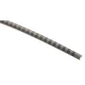 HellermannTyton Helagrip Slide-On Cable Marker Black Pre-printed "8" for 2-5 mm Cable Grey PVC 515-03953 HGDC2-5