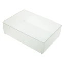 Raaco 12 Cell Transparent Polypropylene Compartment Box 47 mm Height x 109 mm Width x 157 mm Depth 105576