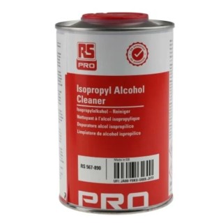 RS PRO Isopropyl Alcohol IPA Solvent Liquid 500 ml Tin 567-890