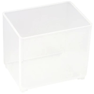 Raaco Transparent Polypropylene Compartment Box 47 mm x 39 mm x 55 mm 100274