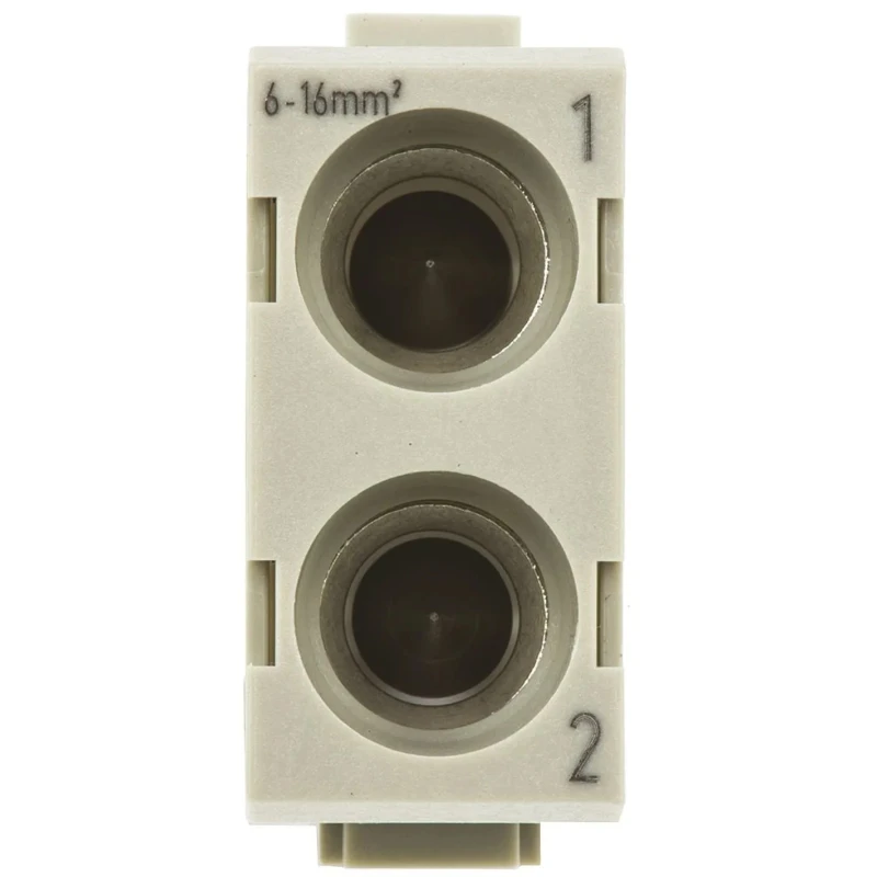 HARTING Heavy Duty Power Connector Module, 70A Current Rating, 1kV Voltage, HAN Modular Series Female, 2 Contacts 09140022741