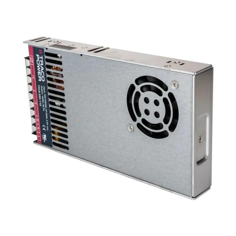 TRACOPOWER TXLN 320-112 Switching Power Supply 12V DC 320W 85-264V AC Input Chassis Mount Taiwan TXLN 320-112