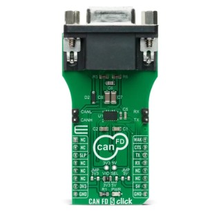 MikroElektronika CAN FD 5 Click Development Kit for HS CAN Networks with UJA1162A Transceiver MIKROE-4286