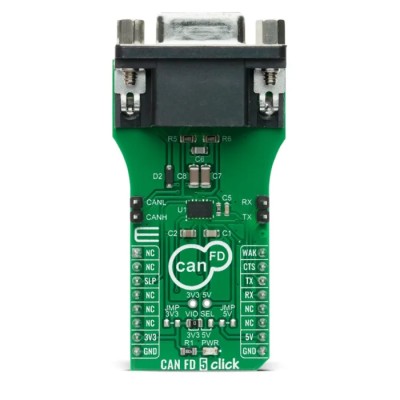 MikroElektronika CAN FD 5 Click Development Kit for HS CAN Networks with UJA1162A Transceiver MIKROE-4286