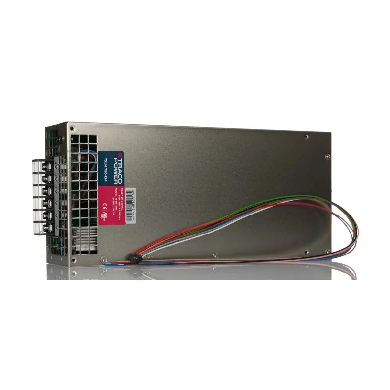 TRACOPOWER TXLN 750-124 Chassis Mount Switching Power Supply 24V DC 750W 90-264V AC Input Efficiency 88% TXLN 750-124