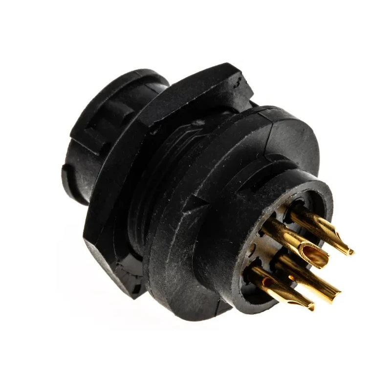 Switchcraft Circular Connector Panel Mount 4 Contacts Socket Female IP68 IP69K Thermoplastic EN3P4FX