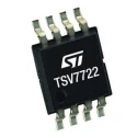 STMicroelectronics Operational Amplifier Surface Mount 22 MHz Gain Bandwidth 5.5V 8-Pin Dual Channel TSV7722IST