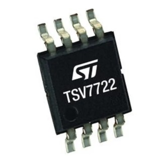 STMicroelectronics Operational Amplifier Surface Mount 22 MHz Gain Bandwidth 5.5V 8-Pin Dual Channel TSV7722IST