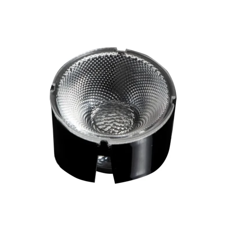 Ledil 1-Way LED Lens Round 49.9mm Diameter 28.1mm Height Polymethyl Methacrylate 60° Viewing Angle CP17403_YASMEEN-50-WW-C