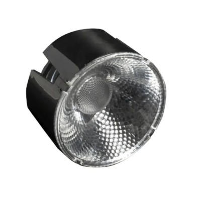 Ledil 1-Way LED Lens 15° Round Polymethyl Methacrylate Diameter 49.9mm Height 28.1mm CP17400_YASMEEN-50-S-C