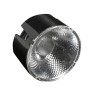 Ledil 1-Way LED Lens 15° Round Polymethyl Methacrylate Diameter 49.9mm Height 28.1mm CP17400_YASMEEN-50-S-C