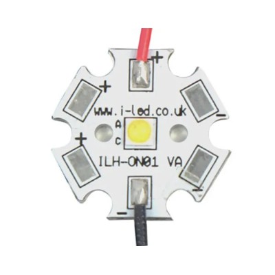 Intelligent LED Solutions OSTAR Projection Compact 1 PowerStar LED Array 1-LED Yellow 3.2V 3W ILH-PC01-CNYL-SC221-WIR200.