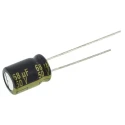 Panasonic Aluminium Capacitor FC Series Radial Type Electrolytic Capacitor 1µF, 8mm Diameter, 11.5mm Height, 2 EEUFC1H680