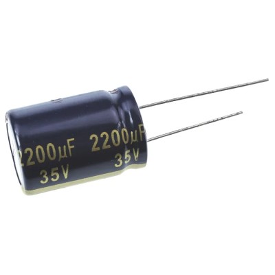 Panasonic Aluminium Electrolytic Capacitor, FC Radial Series, 1800μF - 15000μF, 105°C, -55°C to 105°C, 25mm EEUFC1V222S