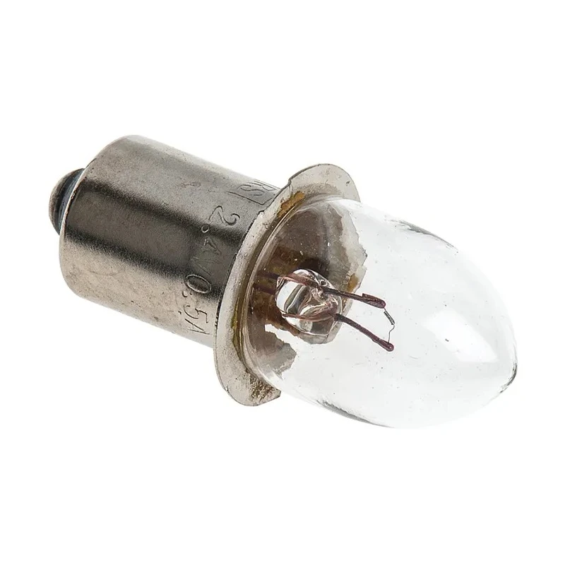 RS PRO P13.5s Indicator Light Clear 2.4V 500mA 15h Lifespan 11mm Diameter 28mm Length 569-767