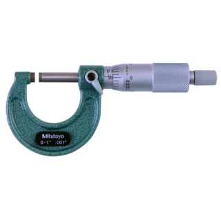 Mitutoyo External Micrometre Imperial 25.4 mm Maximum Measurement Accuracy ±0.0001 mm Model 103-177