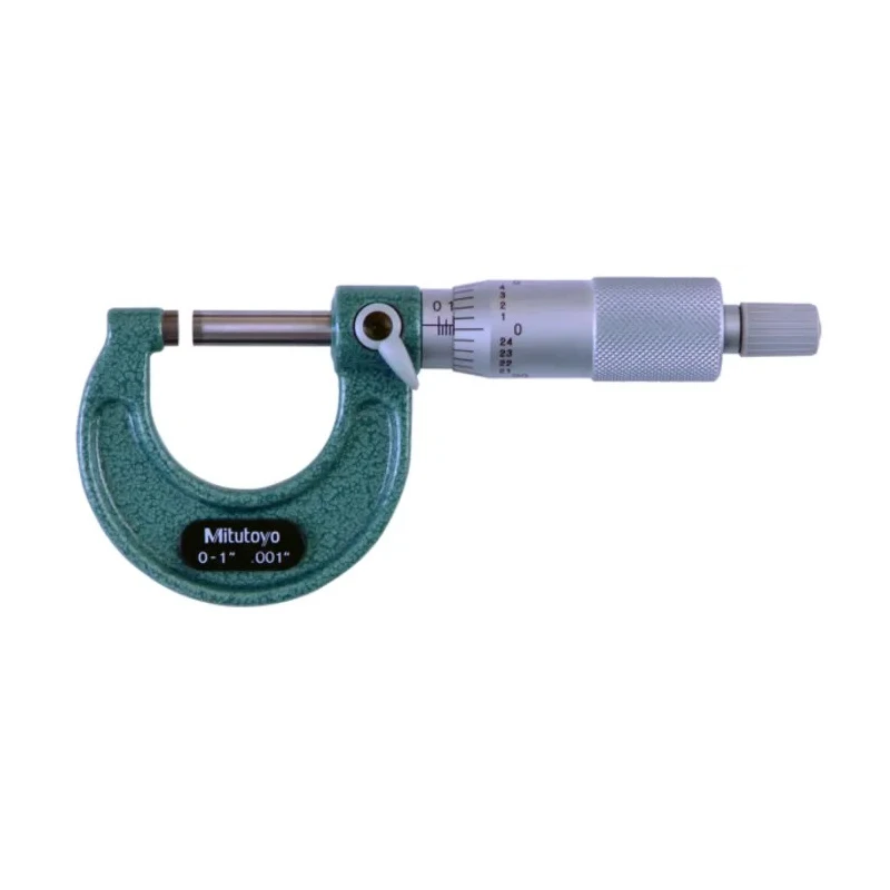 Mitutoyo External Micrometre Imperial 25.4 mm Maximum Measurement Accuracy ±0.0001 mm Model 103-177